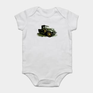 Ford Model A Pickup Truck Baby Bodysuit